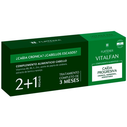 Rene Furterer Vitalfan Antiqueda Progresiva Tratamento 3 Meses
